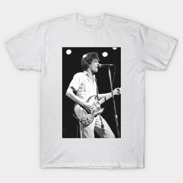 Paul Westerberg The Replacements BW Photograph T-Shirt by Concert Photos